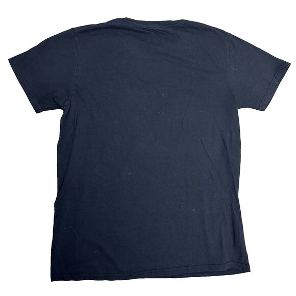 Star Wars Mens Medium Graphic T-Shirt Black Cotton Ships Blueprint‎ SciFi Tee - Picture 2 of 7